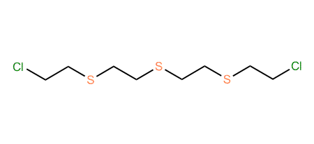 bis(2-Chloroethylthio)-ethyl sulfide